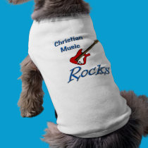 Christian Music Rocks pet clothing