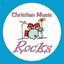 Christian Music Rocks stickers