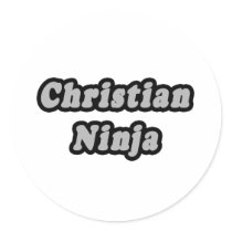 Christian Ninja stickers