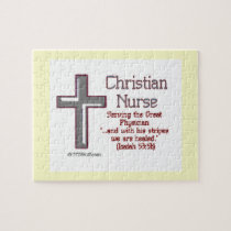 Christian Nurse Cross 2 Jigsaw Puzzles
