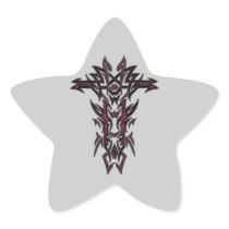 Christian Ornate Cross 12 Sticker