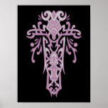 Christian Ornate Cross 19 Print