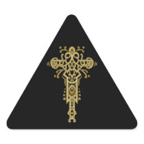 Christian Ornate Cross 26 Stickers