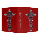 Christian Ornate Cross 51 binders