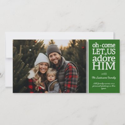 Christian Photo Card - Christmas Holiday