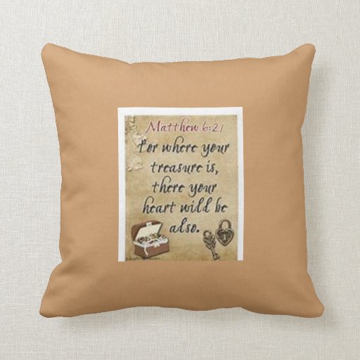 CHRISTIAN PILLOW WITH BIBLE VERSES Zazzle