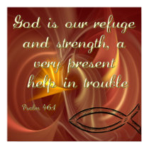 Christian Poster with Bible Verse from Psalms posters by christian_posters Christian Poster with Bible Verse from Psalms posters