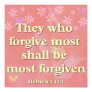 Christian Poster with Bible Verse Hebrews 11:1Chri