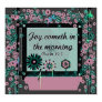 Christian Poster with Bible Verse Psalm 30:5