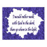 Christian Poster with Inspirational Saying
