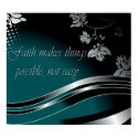 Christian Poster with Inspirational Saying posters