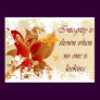 Christian Poster with Inspirational Saying
