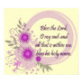 Christian Poster with Scripture