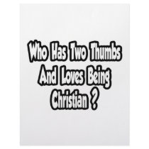 Christian Pride Joke...Two Thumbs Custom Letterhead