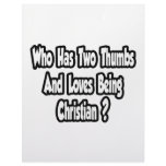 Christian Pride Joke...Two Thumbs Custom Letterhead