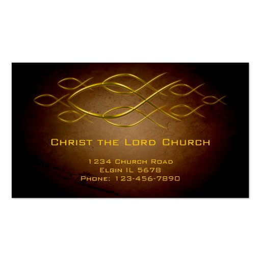 Christian Profile Card Business Cards