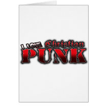 Christian Punkrock music Punk Rock CHRISTIAN PUNK cards