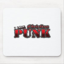Christian Punkrock music Punk Rock CHRISTIAN PUNK mousepads