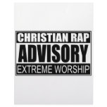 Christian Rap Advisory... letterhead