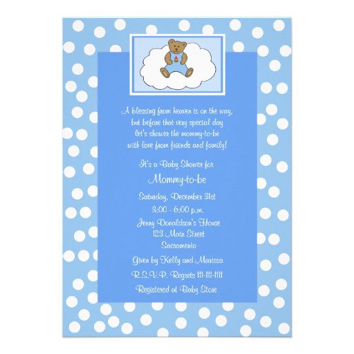 ... christian religious baby shower invitation a lovely baby shower