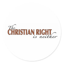 Christian Right stickers by worldsfair Christian Right stickers
