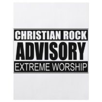 Christian Rock Advisory... flyers by classicgodshop Christian Rock Advisory... flyers