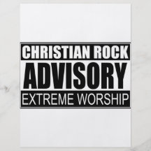 Christian Rock Advisory... Flyer
