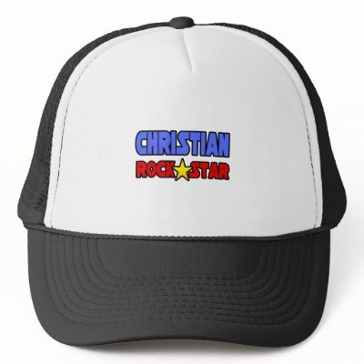 Christian Rock Star Trucker Hats by Christianity_Shirts
