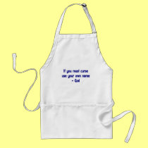 Christian Saying Apron by tshirts4christians Christian Saying Apron