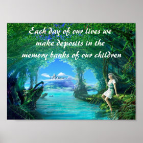 Christian Saying Poster zazzle_print