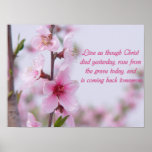Christian Saying Poster