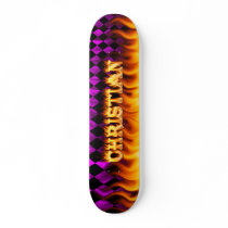Christian skateboard fire and flames design. by skatersollie Christian skateboard fire and flames design.