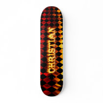 Christian skateboard fire and flames design. by skatersollie Christian skateboard fire and flames design.