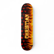Christian skateboard fire and flames design. by skatersollie Christian skateboard fire and flames design.