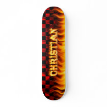 Christian skateboard fire and flames design. by skatersollie Christian skateboard fire and flames design.