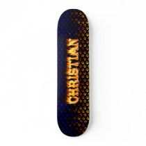 Christian skateboard fire and flames design. by skatersollie Christian skateboard fire and flames design.