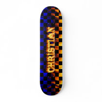 Christian skateboard fire and flames design. by skatersollie Christian skateboard fire and flames design.