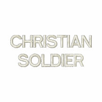 CHRISTIAN SOLDIER embroidered shirts by Milkshake7 CHRISTIAN SOLDIER embroidered shirts