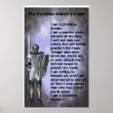 Christian Soldiers Creed posters