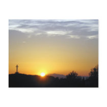 Christian Sunrise Postcard by Nishna Christian Sunrise Postcard
