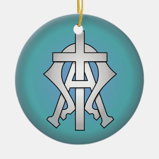 christian-symbol-christmas-tree-ornament-zazzle