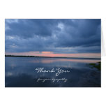 Christian Sympathy Thank You Note Card