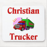 Christian Trucker Mousepad