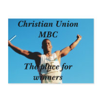 Christian Union MBCThe place for winners postcards by chuvalo Christian Union MBCThe place for winners postcards