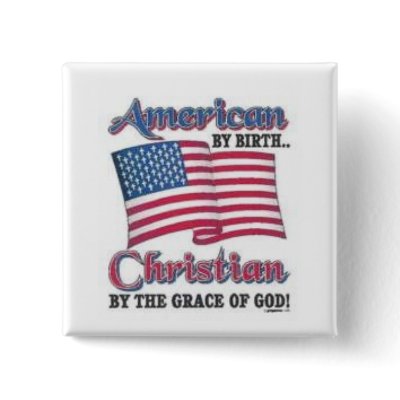 christian usa Pin