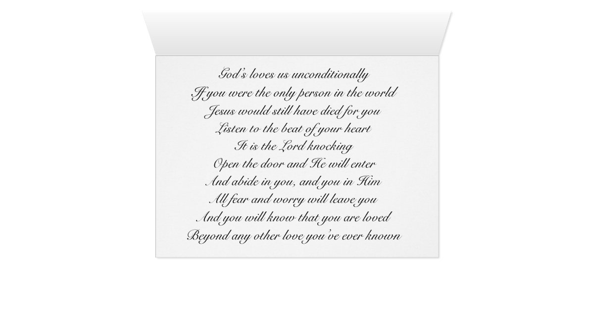 Christian Valentine's Day Card | Zazzle