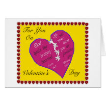 Christian Valentine's Day Card