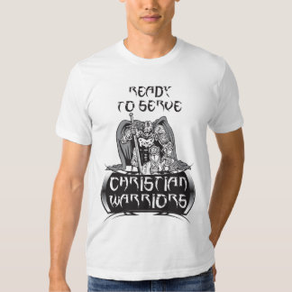 warrior for christ t shirt