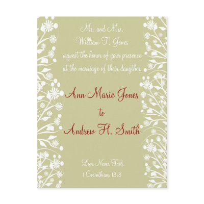 Religious Wedding Cards on Christian Wedding Cards