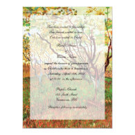 Christian wedding invitation personalized invite